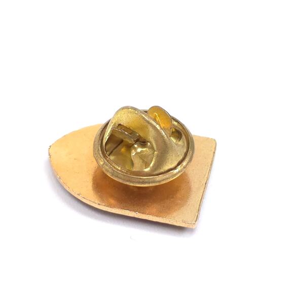 Vintage Alsace France Enamel Pinback Pin - Picture 2 of 3